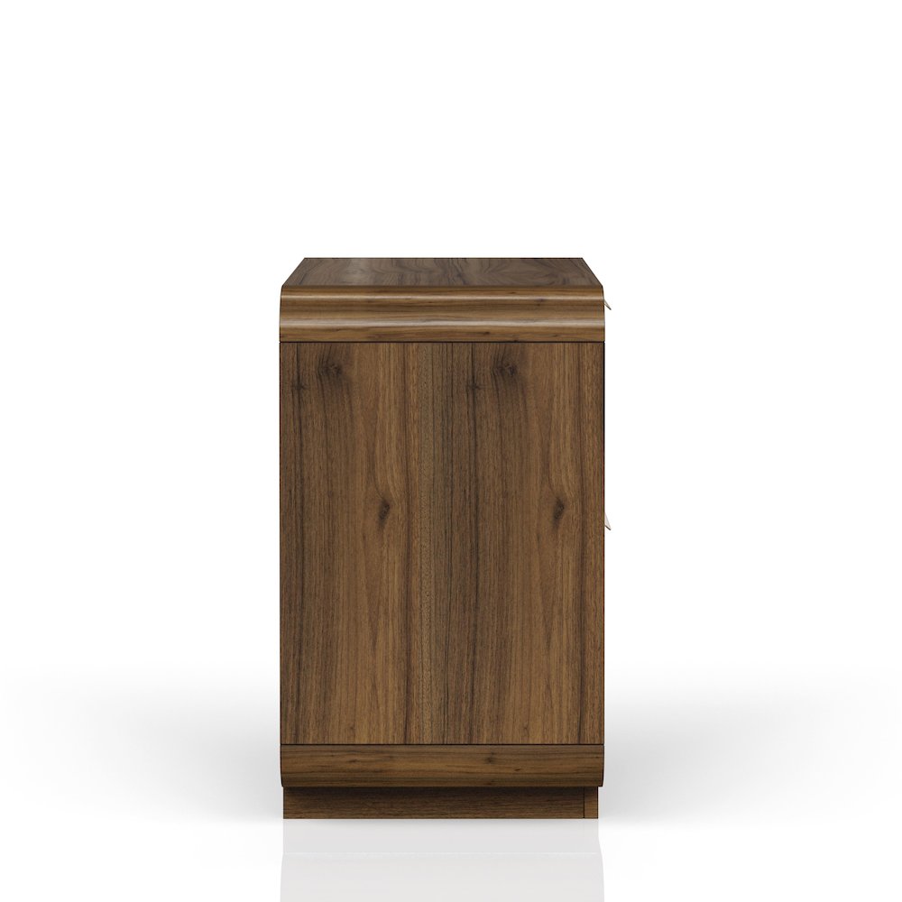 Summerfield Nightstand w/ USB in Walnut Finish. Picture 3