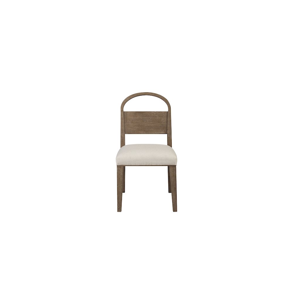 Elements Wood Arch Back Chair - In Cocoa Finish. Picture 1