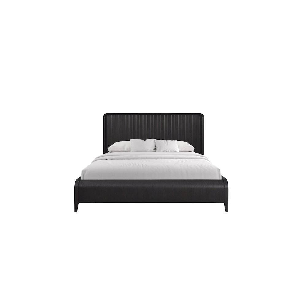 Aurora Queen Waterfall Panel Bed. Picture 2