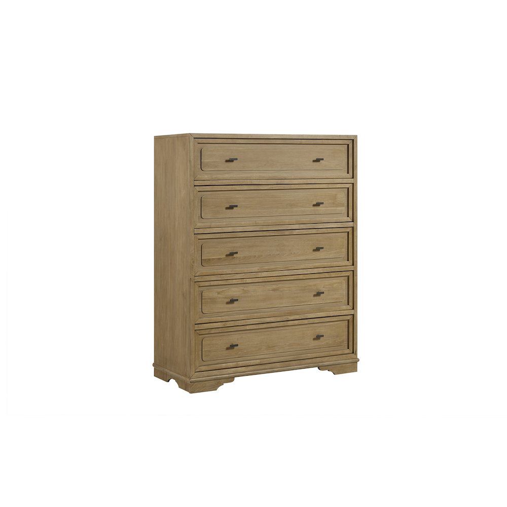 Magnolia 5-Drawer Chest - Cashew. Picture 1