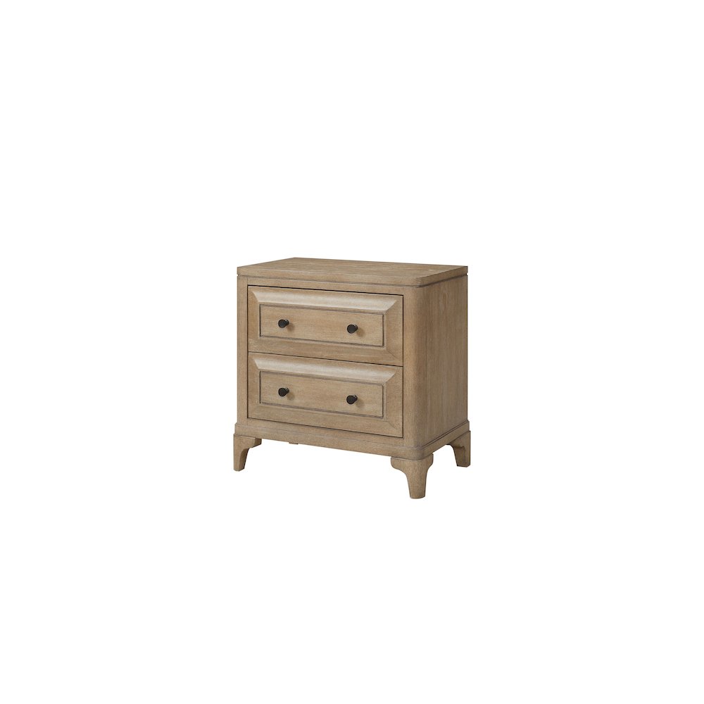 Wilmington 2 Drawer Nightstand. Picture 3