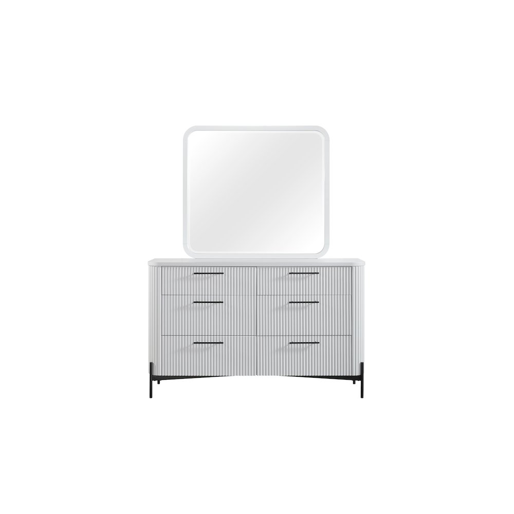 Fisher Park Dresser - White. Picture 5