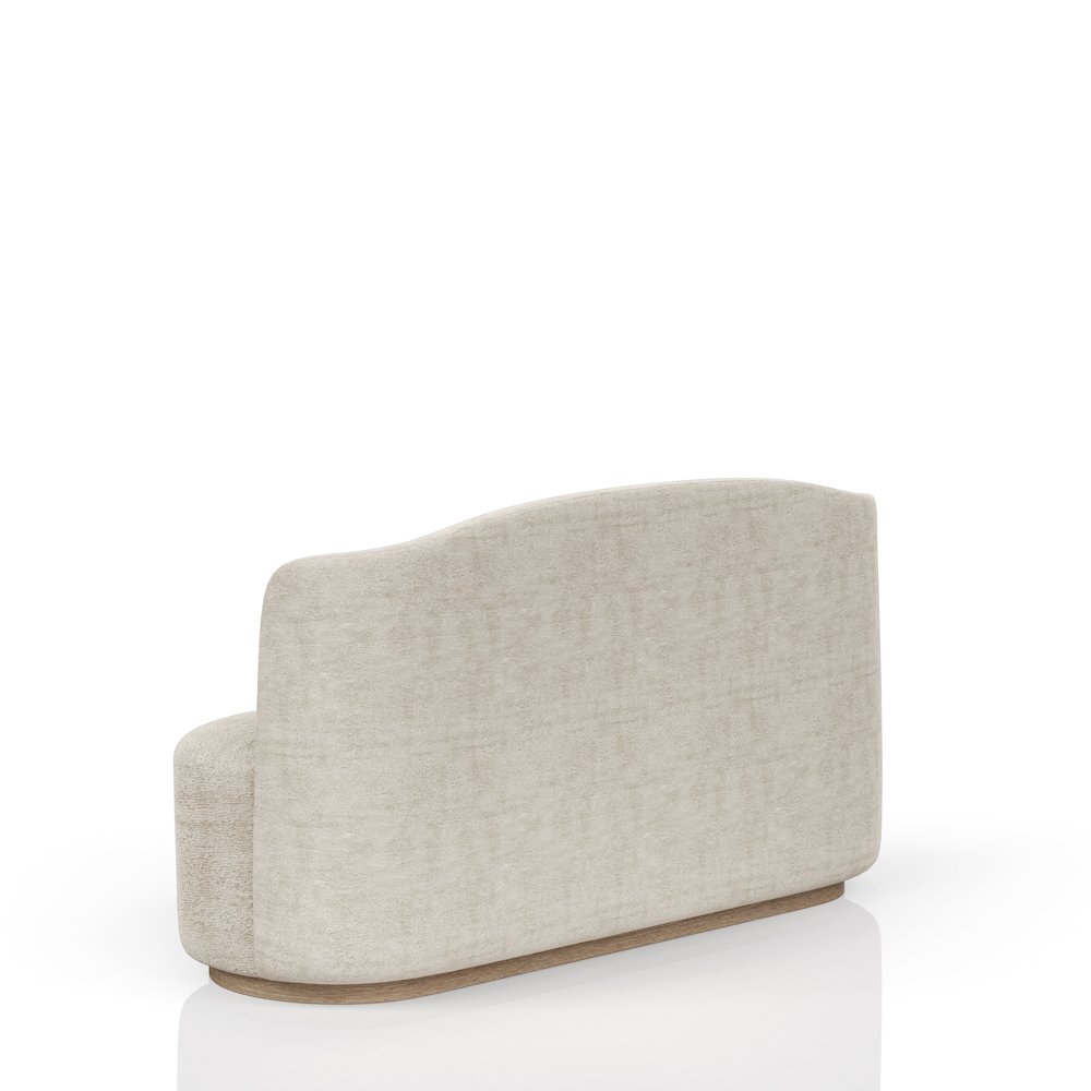 Elements Banquette - Ivory In Cocoa Finish. Picture 6