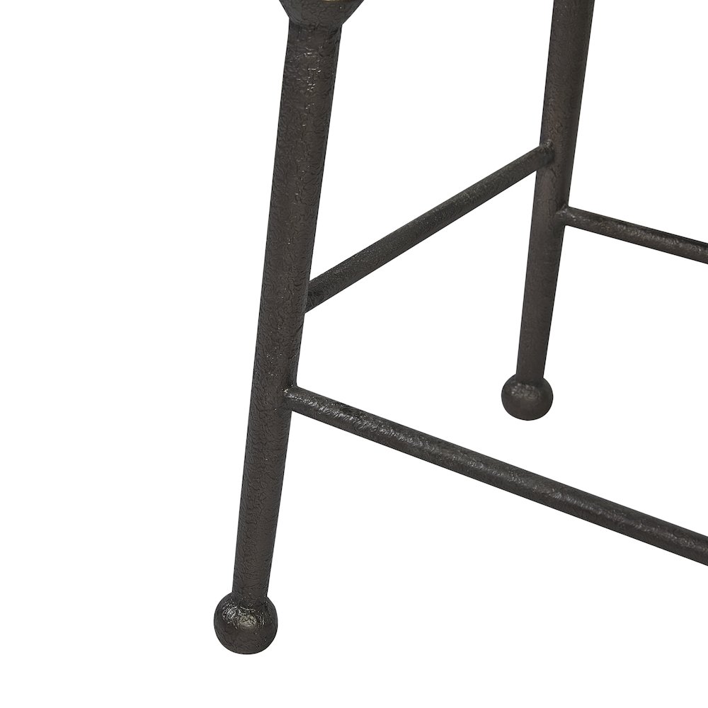 Magnolia Counter Height Saddle Stool - Cashew. Picture 3