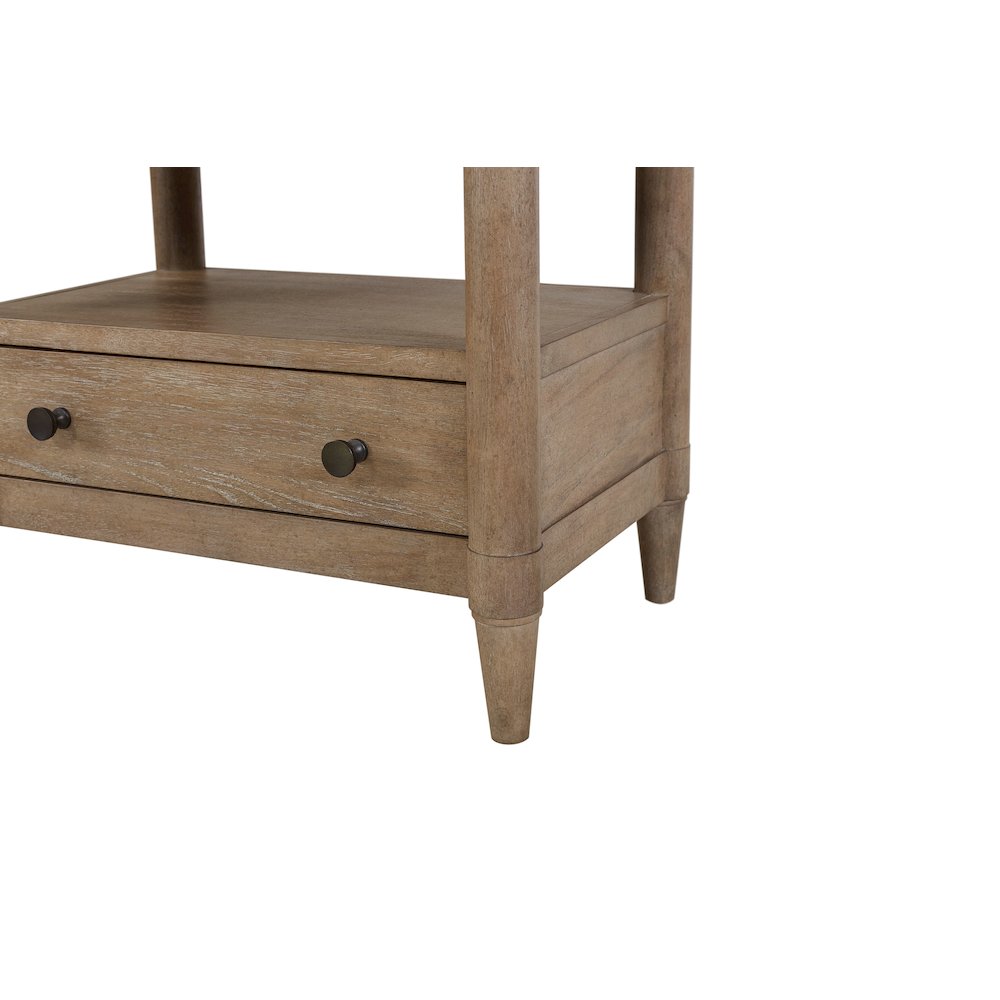 Wilmington Open Nightstand-Sand. Picture 5
