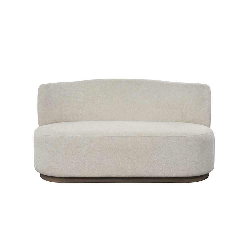 Elements Banquette - Ivory In Cocoa Finish. Picture 8
