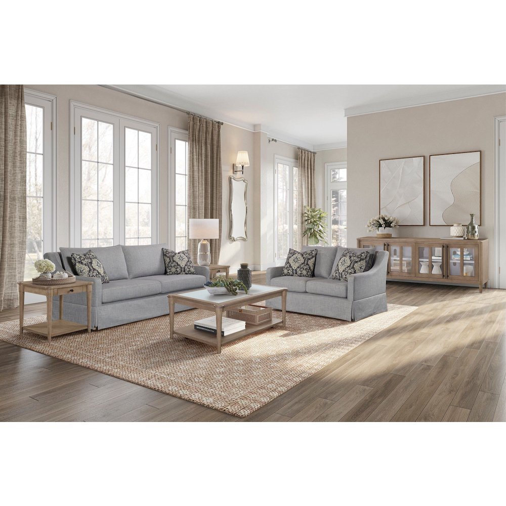 Wilmington Sofa B W/ 2 Pillows. Picture 6