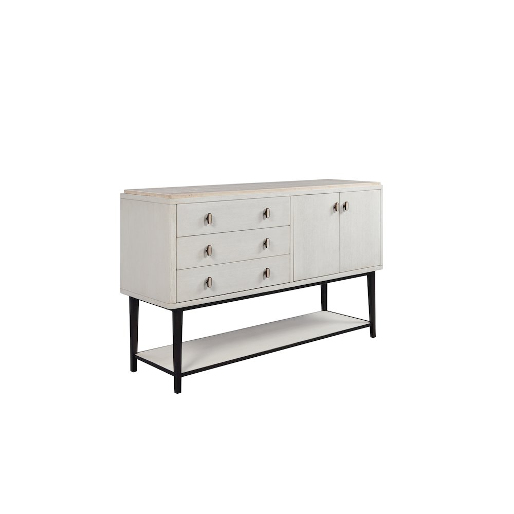Elements Server Metal Base In Vanilla Finish. Picture 4