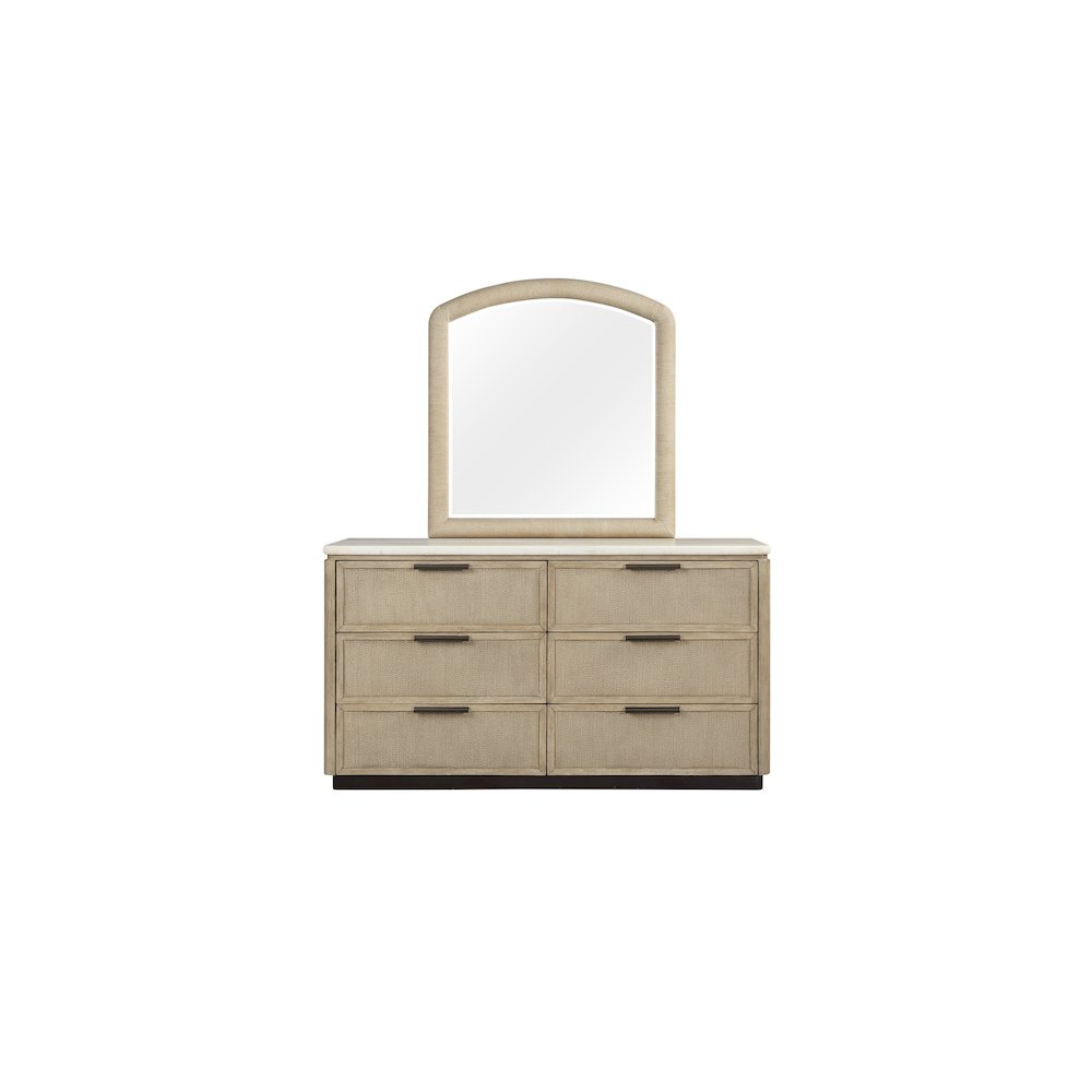 Transitional Elements Dresser - Rope Drawer Fronts - Toffee. Picture 4