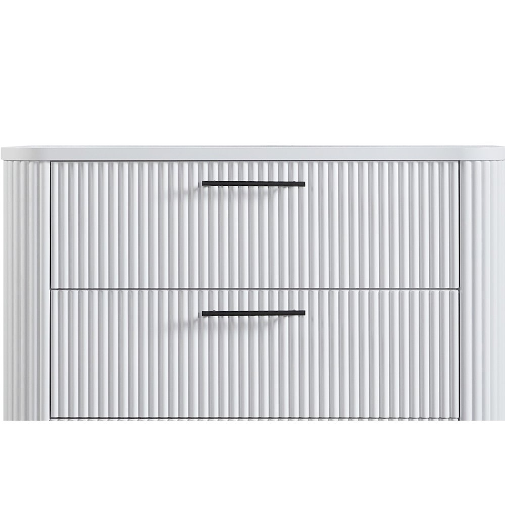 Fisher Park 4 Drawer Chest - White. Picture 5