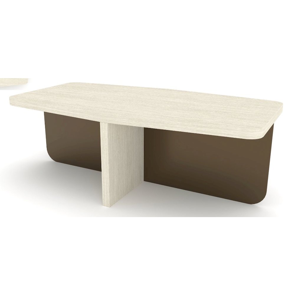 Transitional Elements Accent Cocktail Table - Vanilla. Picture 1