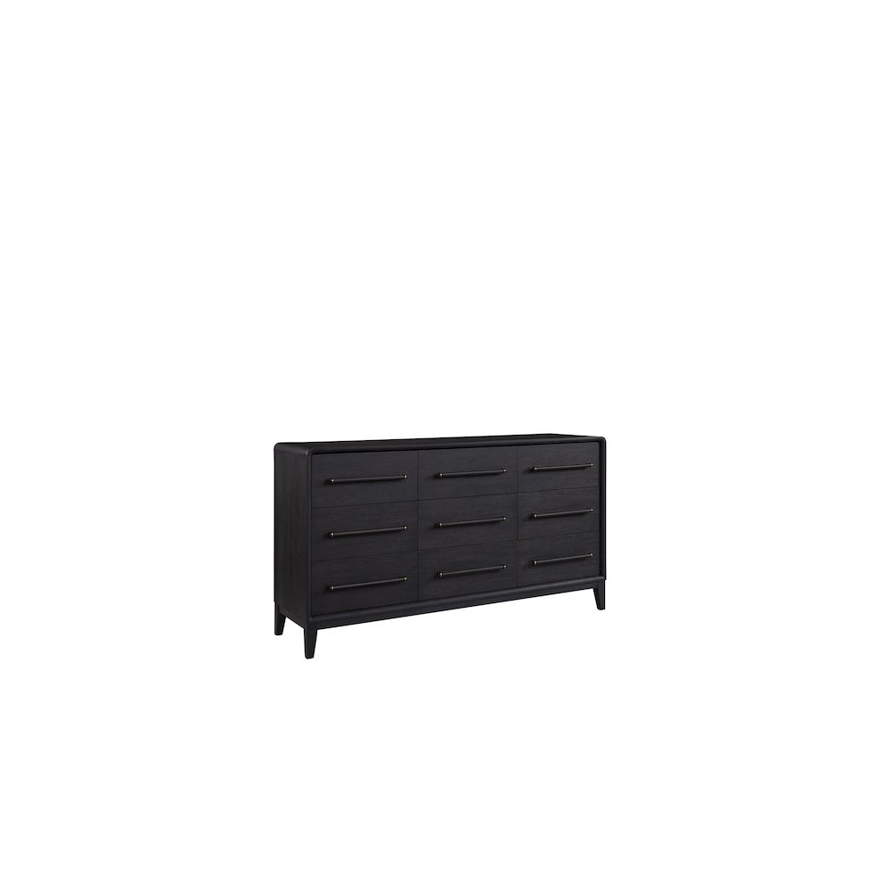 Aurora 9 Drawer Dresser - Peppercorn. Picture 1