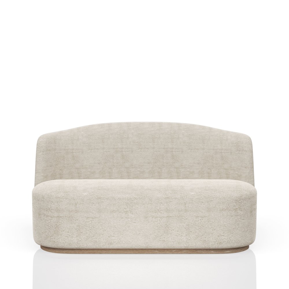 Elements Banquette - Ivory In Cocoa Finish. Picture 2
