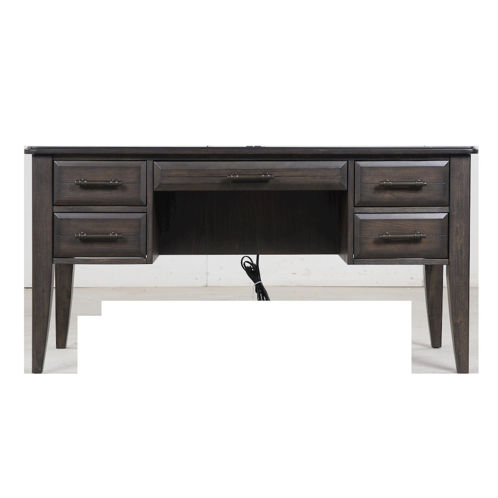 Bellamy Lane 5 Drawer Desk. Picture 2