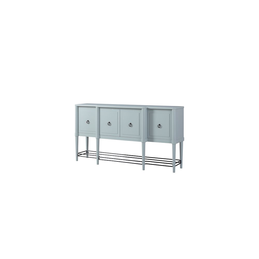 Wilmington Breakfront Side Board-Ocean. Picture 7