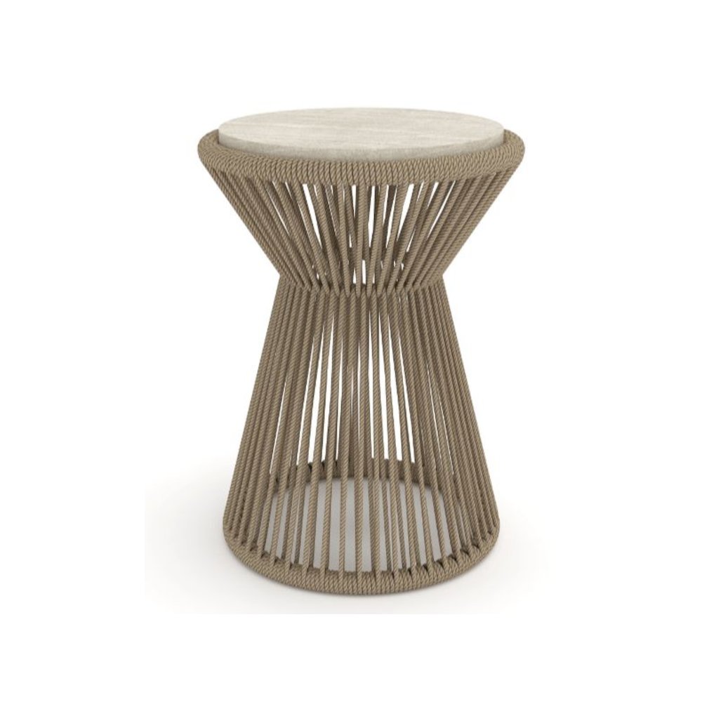 Transitional Elements Rope Spot Table. Picture 1