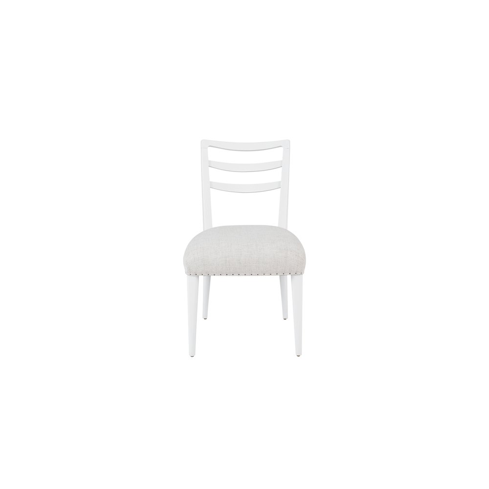 Wilmington Laderback Dining Chair - White. Picture 3