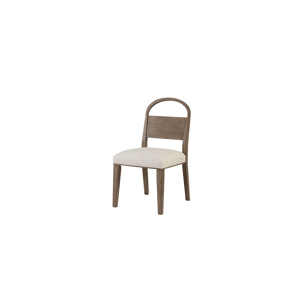 Elements Wood Arch Back Chair - In Cocoa Finish. Picture 2
