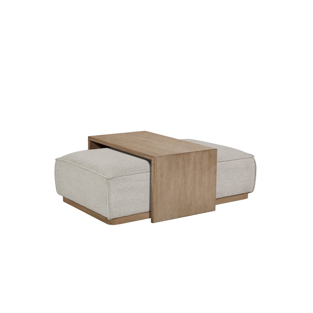 Elements Ottoman In Finish. Picture 1
