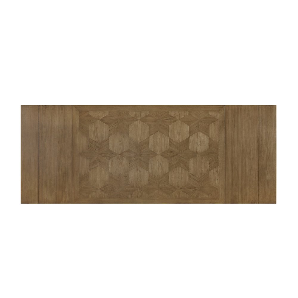 Magnolia Counter Height Trestle Table - Almond. Picture 1