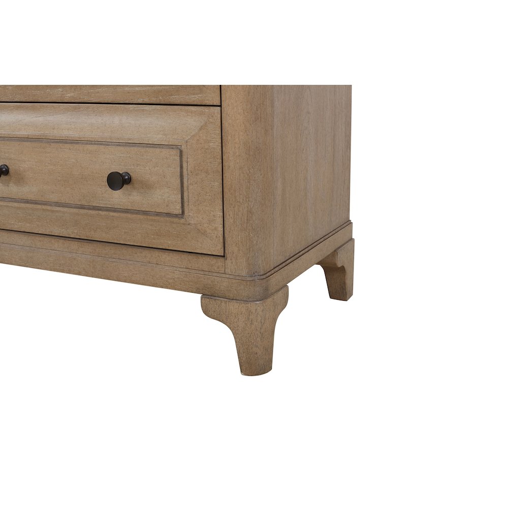 Wilmington 2 Drawer Nightstand. Picture 5