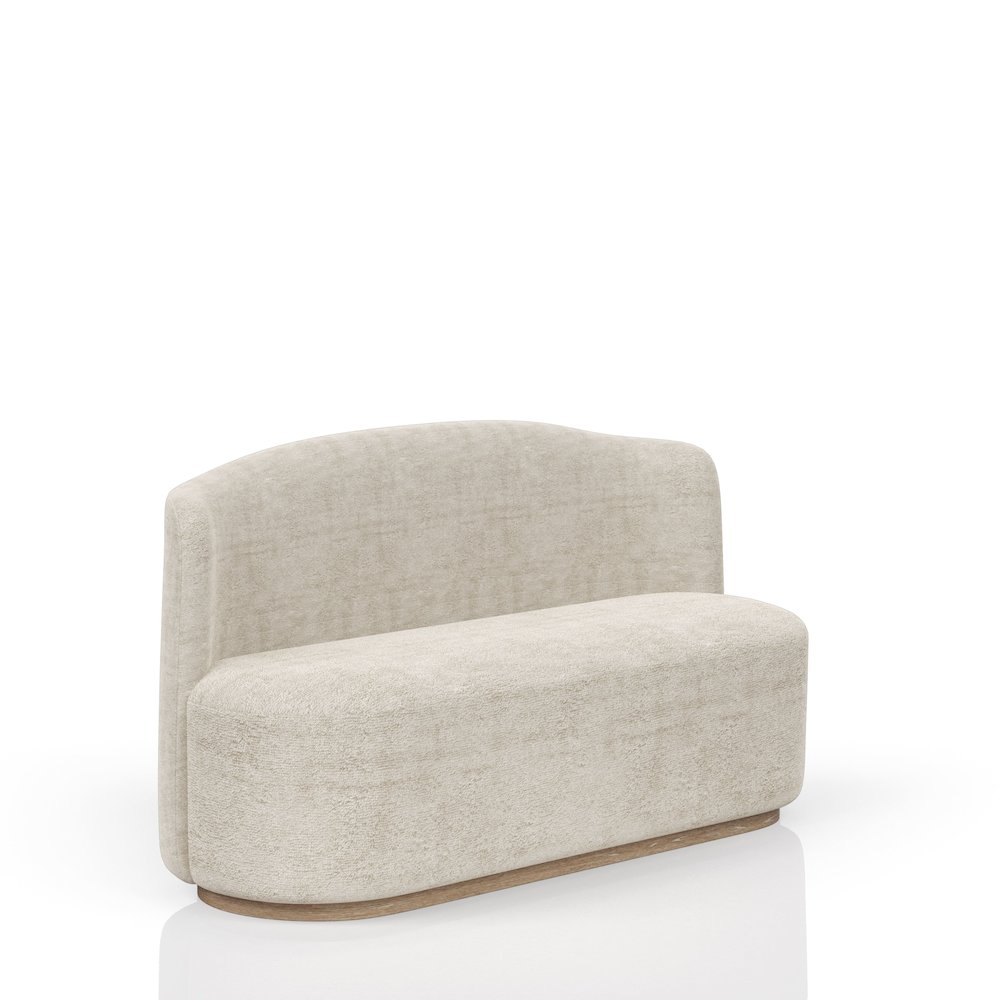 Elements Banquette - Ivory In Cocoa Finish. Picture 3