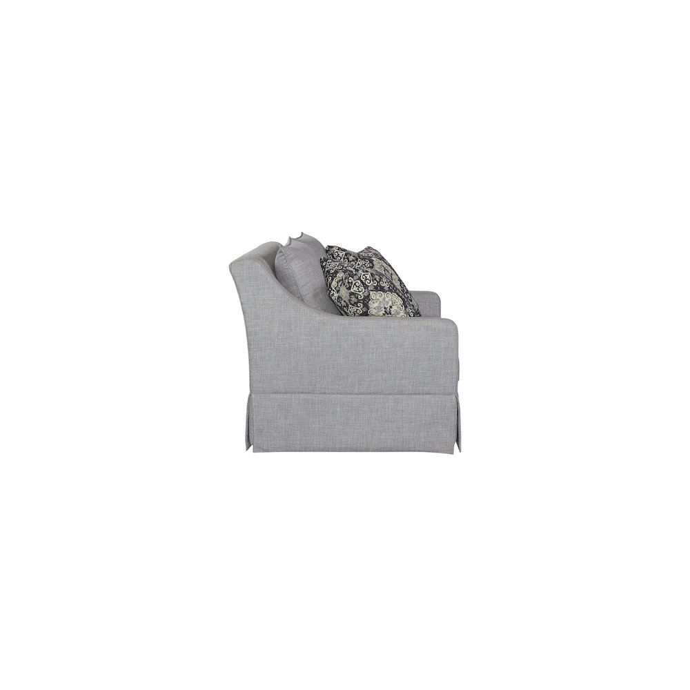 Wilmington Loveseat B W/ 2 Pillows. Picture 4