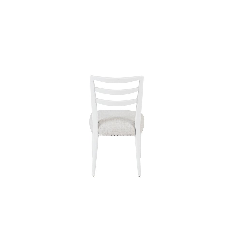 Wilmington Laderback Dining Chair - White. Picture 4