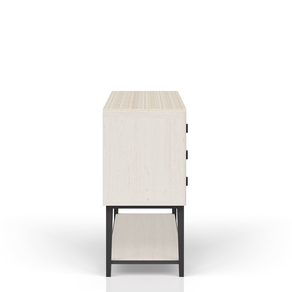 Elements Server Metal Base In Vanilla Finish. Picture 3