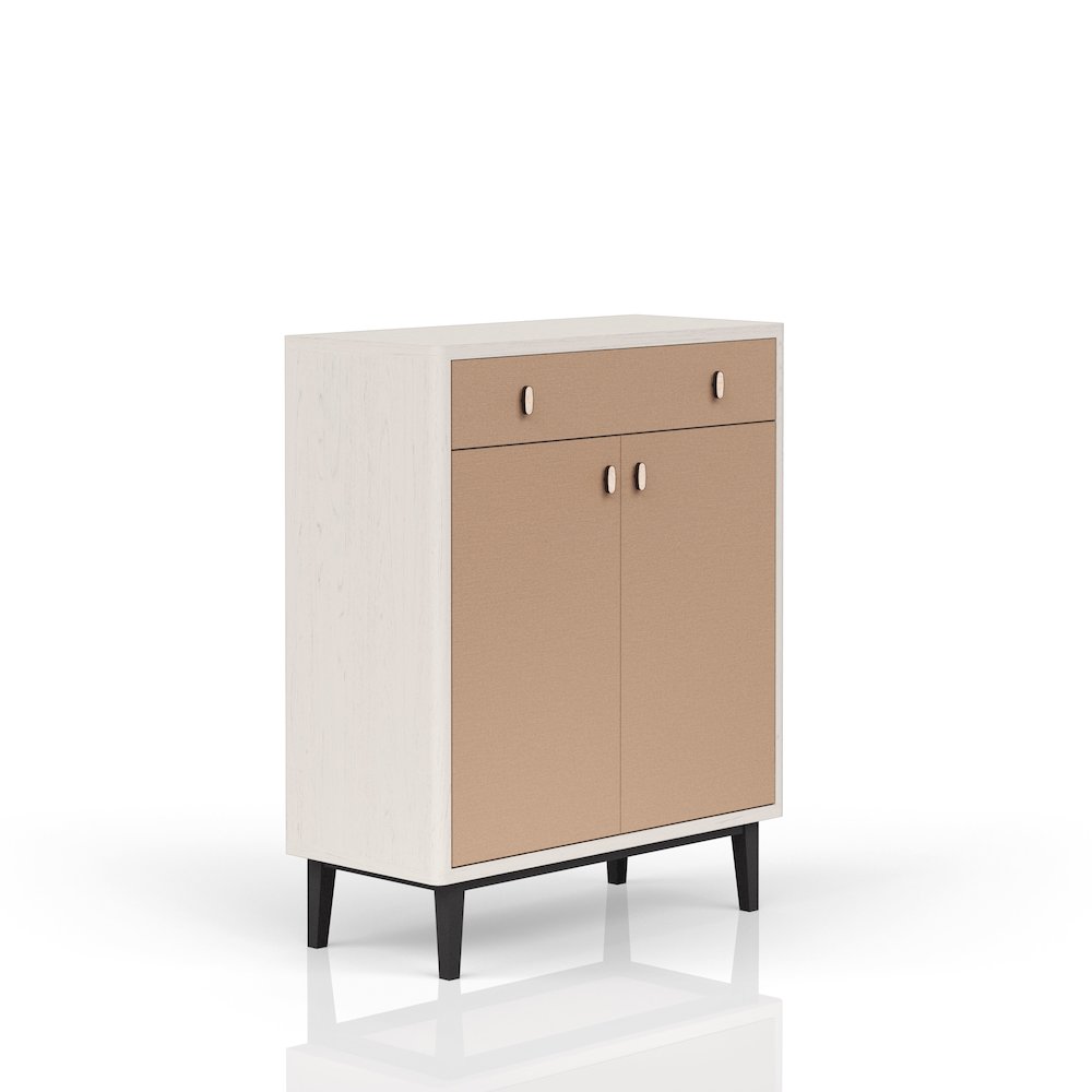Elements Bar Cabinet - In Vanilla Finish. Picture 2