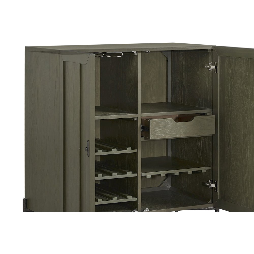 Magnolia Bar Cabinet - Pistachio. Picture 4