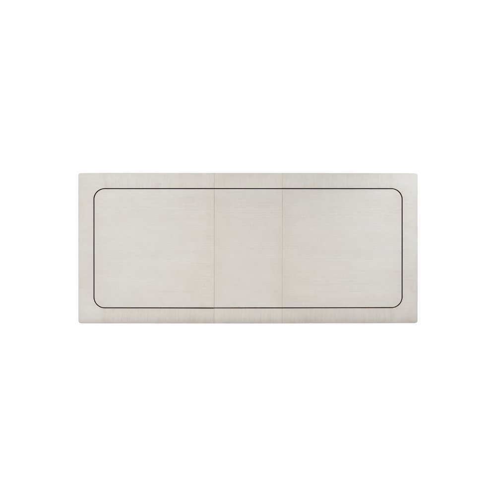 Elements Leg Table Metal Inlay - In Vanilla Finish. Picture 4