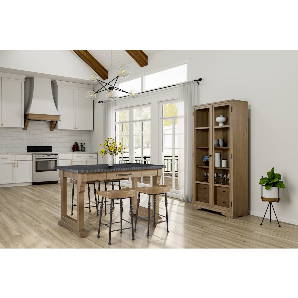 Magnolia Kitchen Island - Cashew. Picture 6