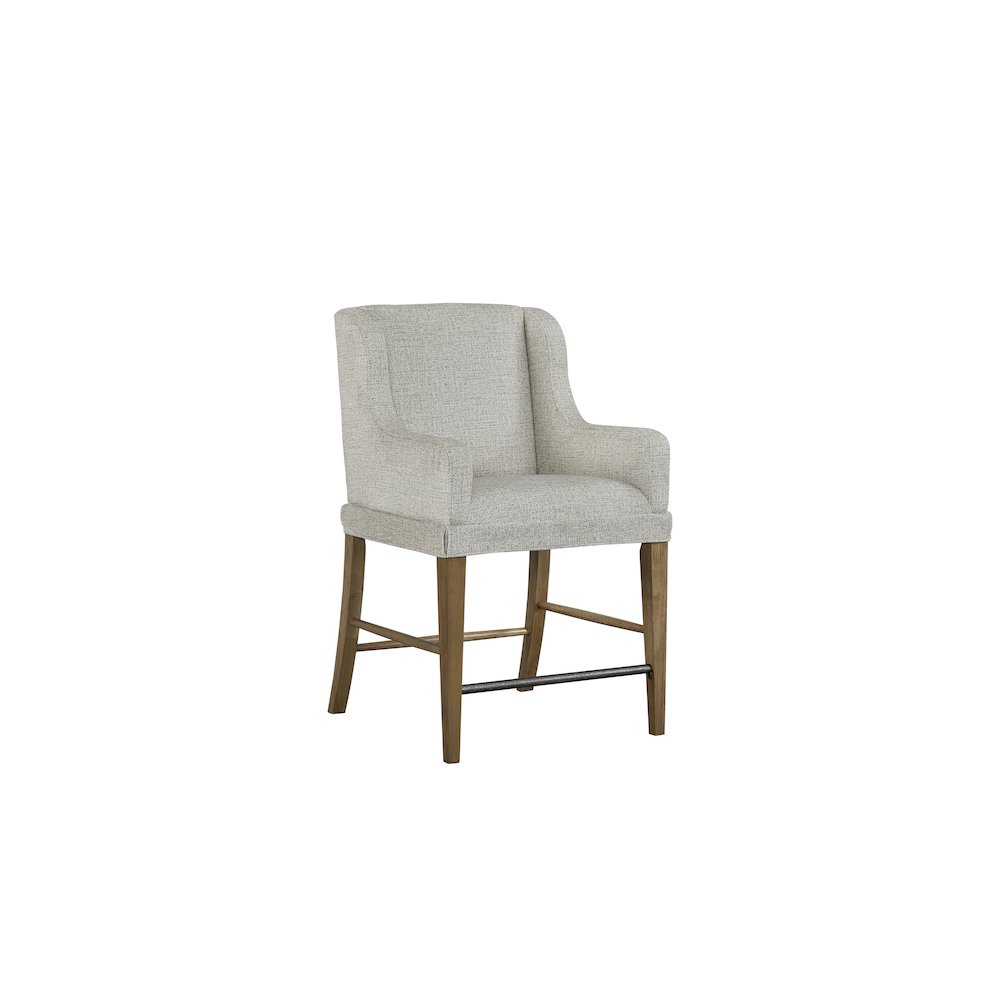 Magnolia Upholstered Counter Stool - Almond. Picture 3