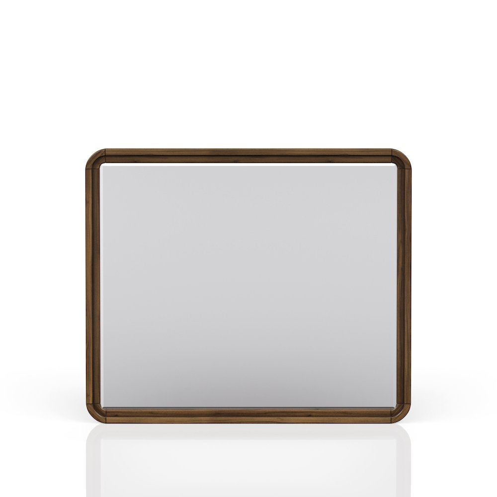 Summerfield Mirror in Walnut Finish. Picture 1