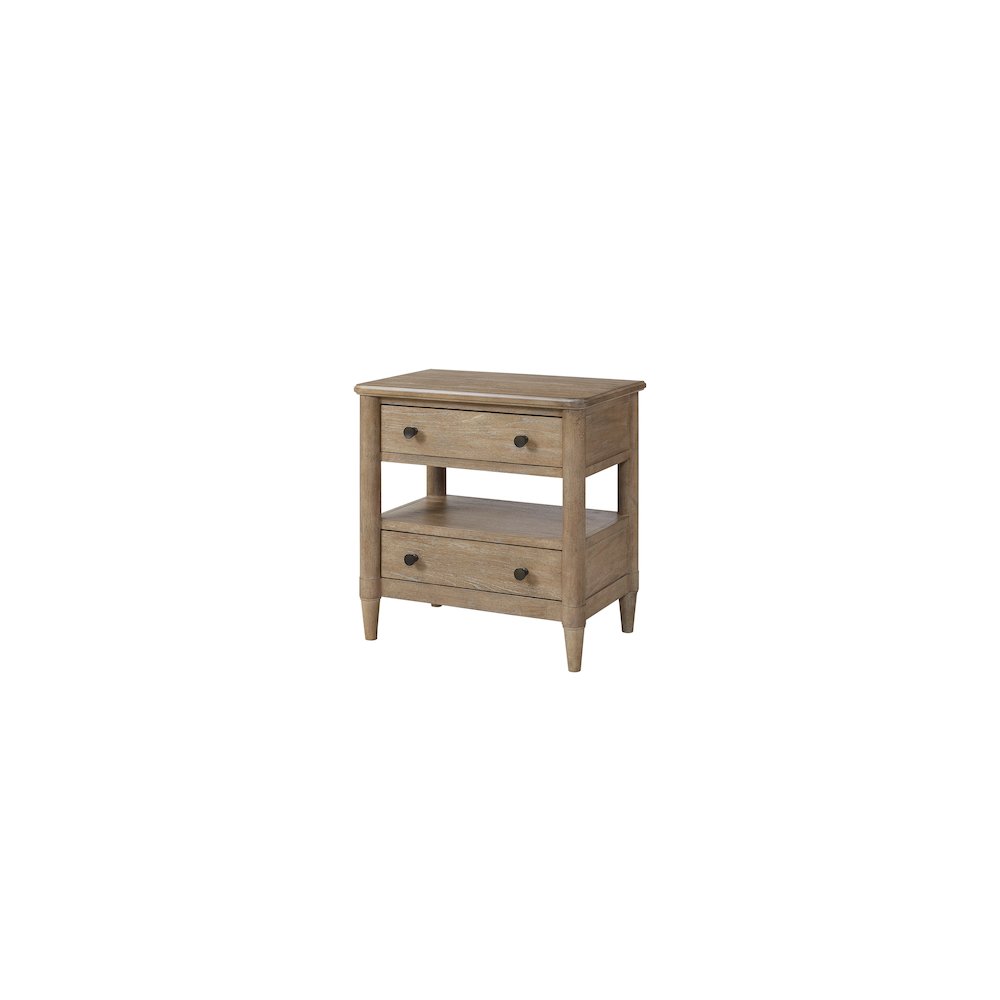 Wilmington Open Nightstand-Sand. Picture 3