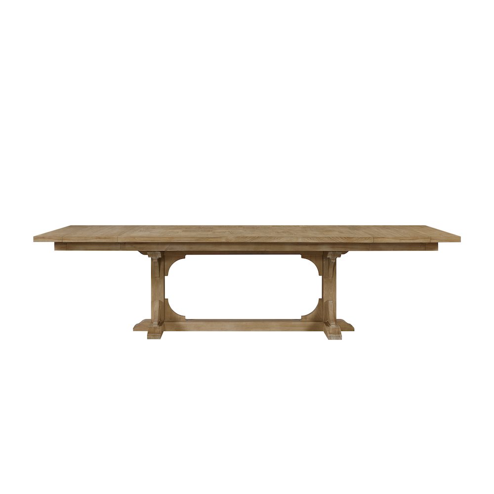 Magnolia Trestle Table - Cashew. Picture 1