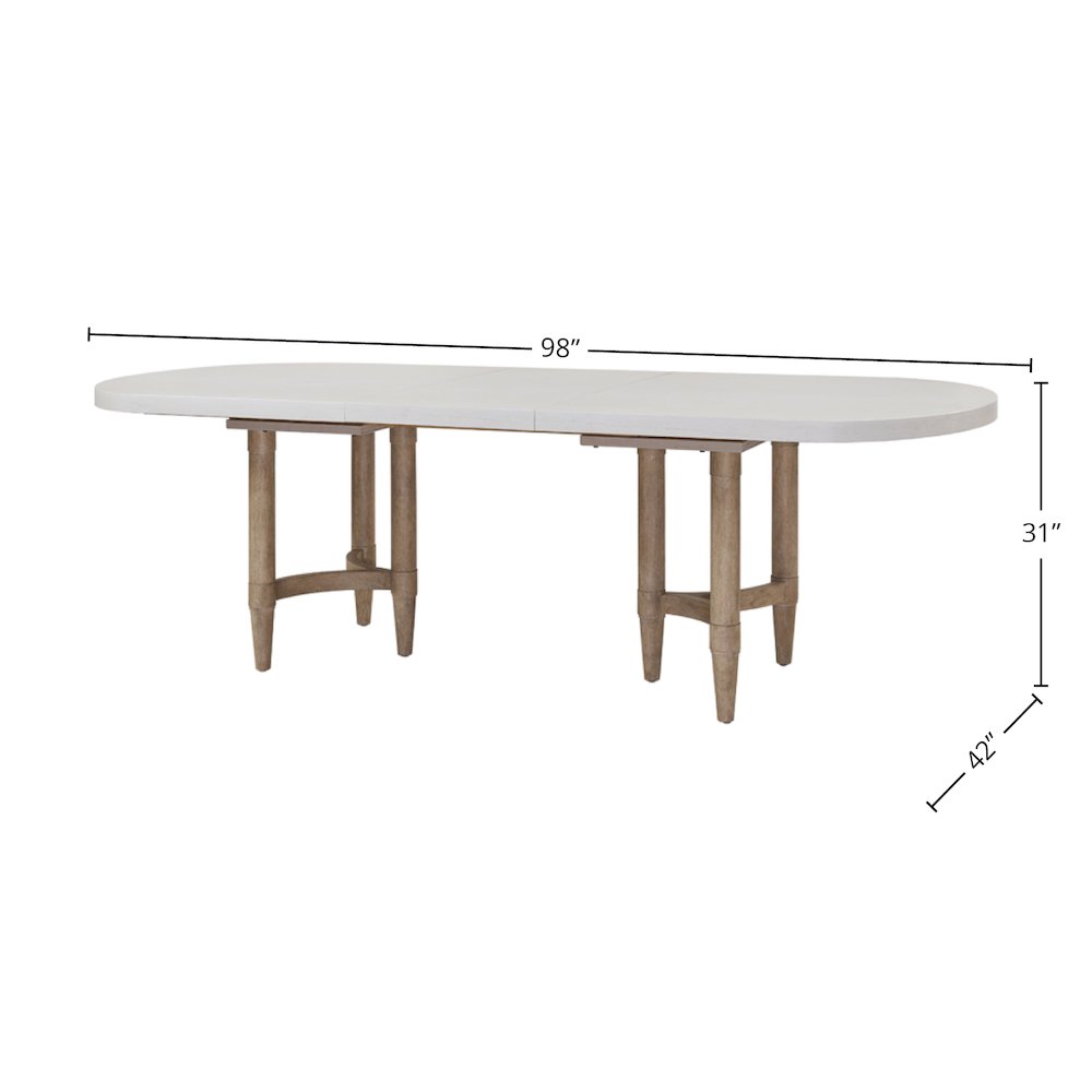 Wilmington Pillar Trestle Table. Picture 4