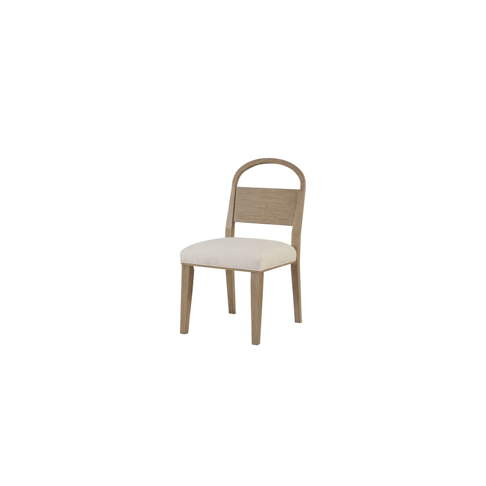 Elements Wood Arch Back Chair - In Toffee Finish. Picture 1