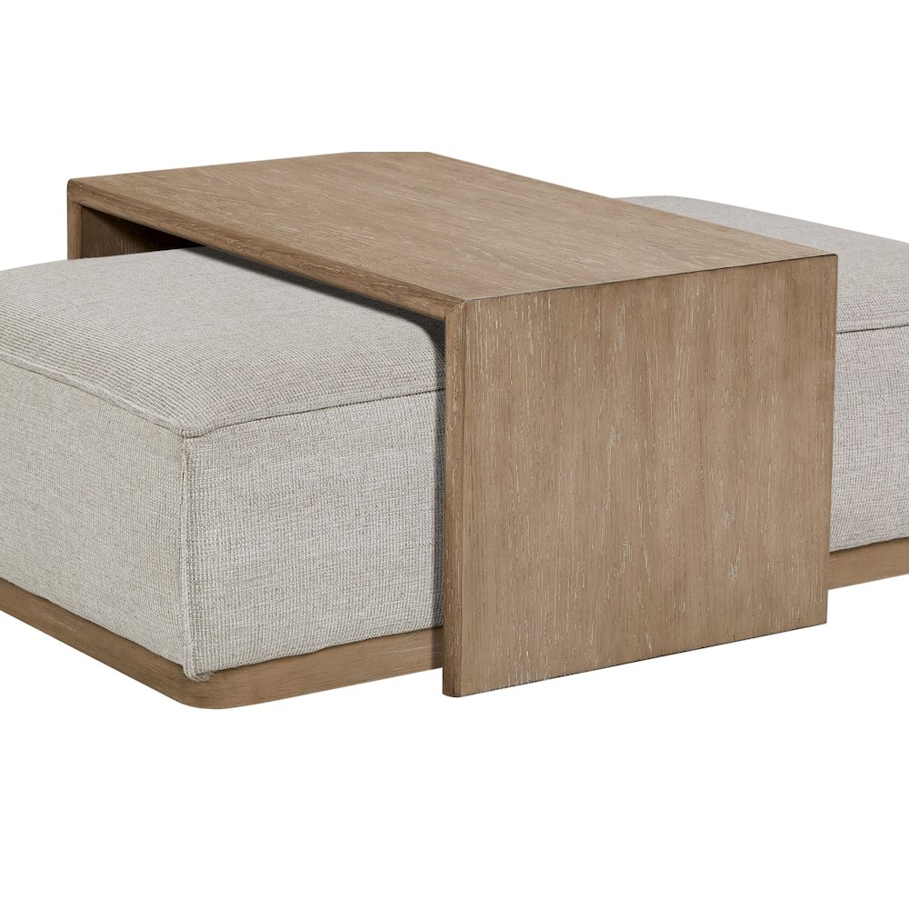 Elements Ottoman In Finish. Picture 2