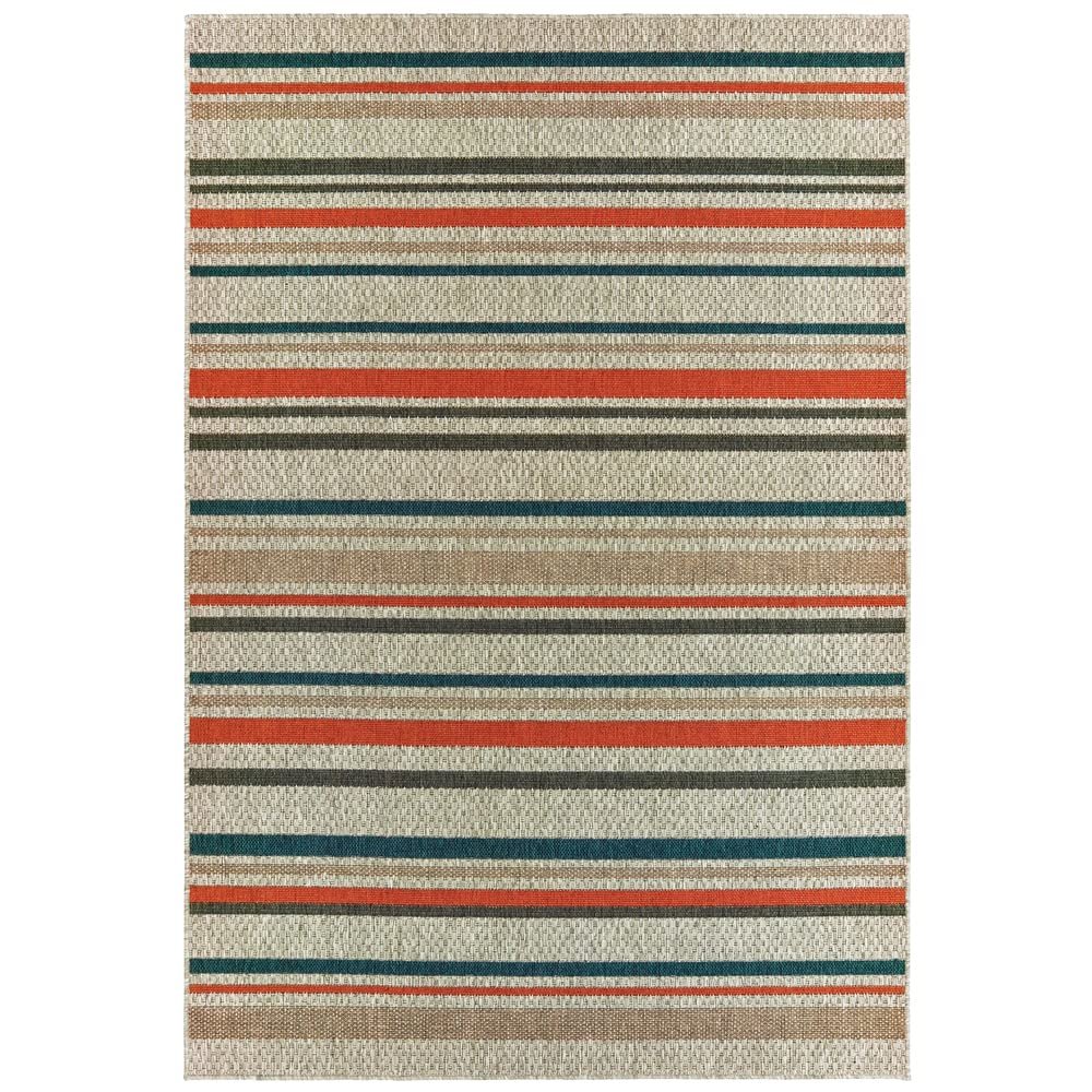 LATITUDE Grey 5' 3 X  7' 3 Area Rug. Picture 1