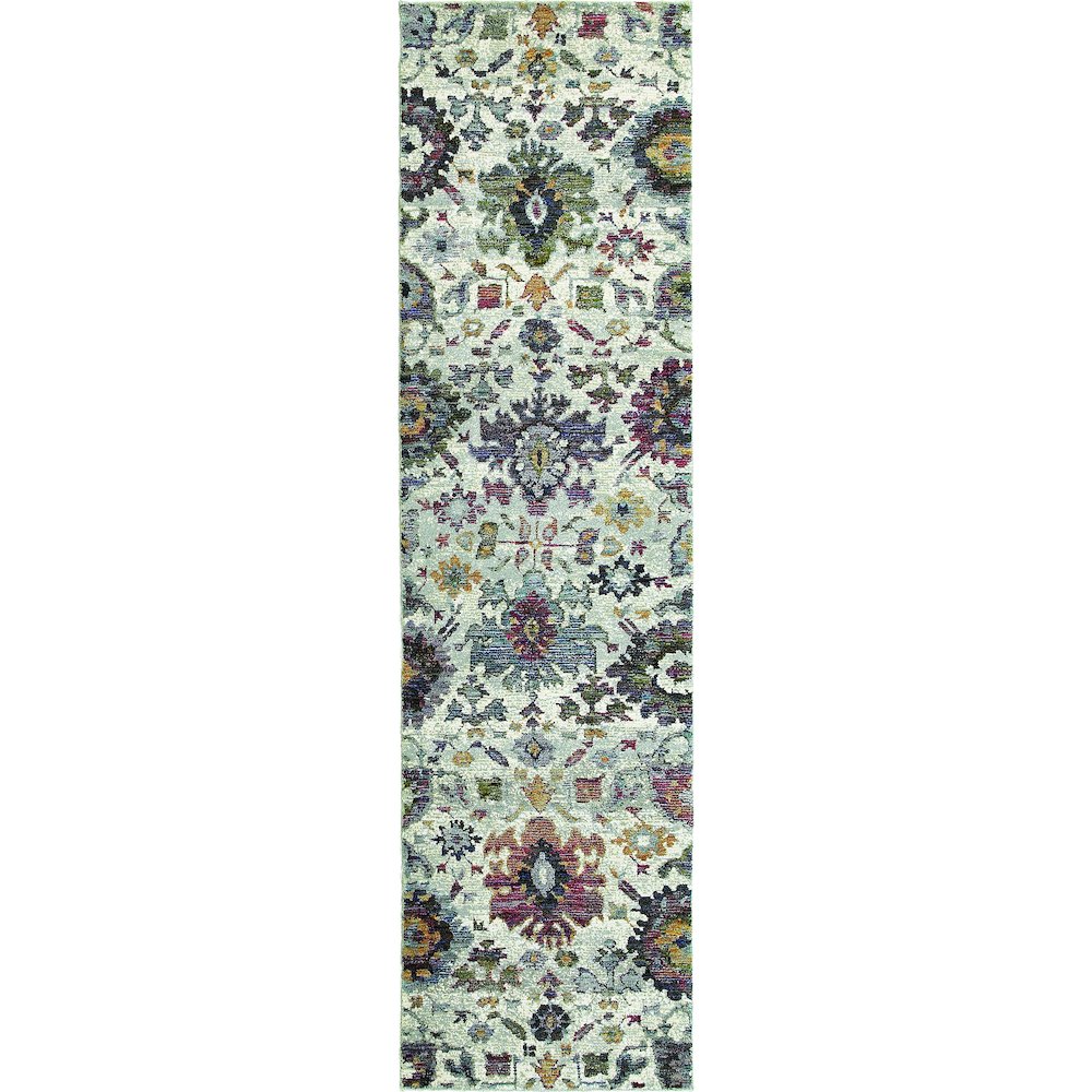 ANDORRA Stone 2' 6 X 12' Area Rug. Picture 1