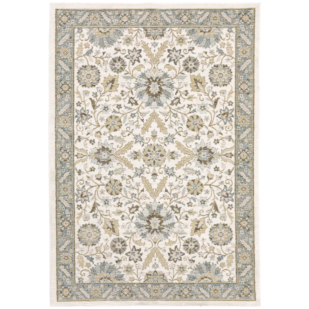 ANDORRA Stone 3' 3 X  5' 2 Area Rug. Picture 1