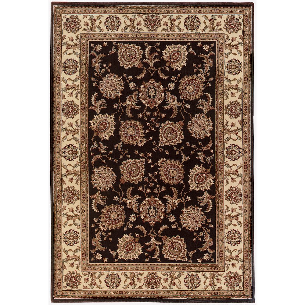 ARIANA Brown 4' X  6' Area Rug. Picture 1