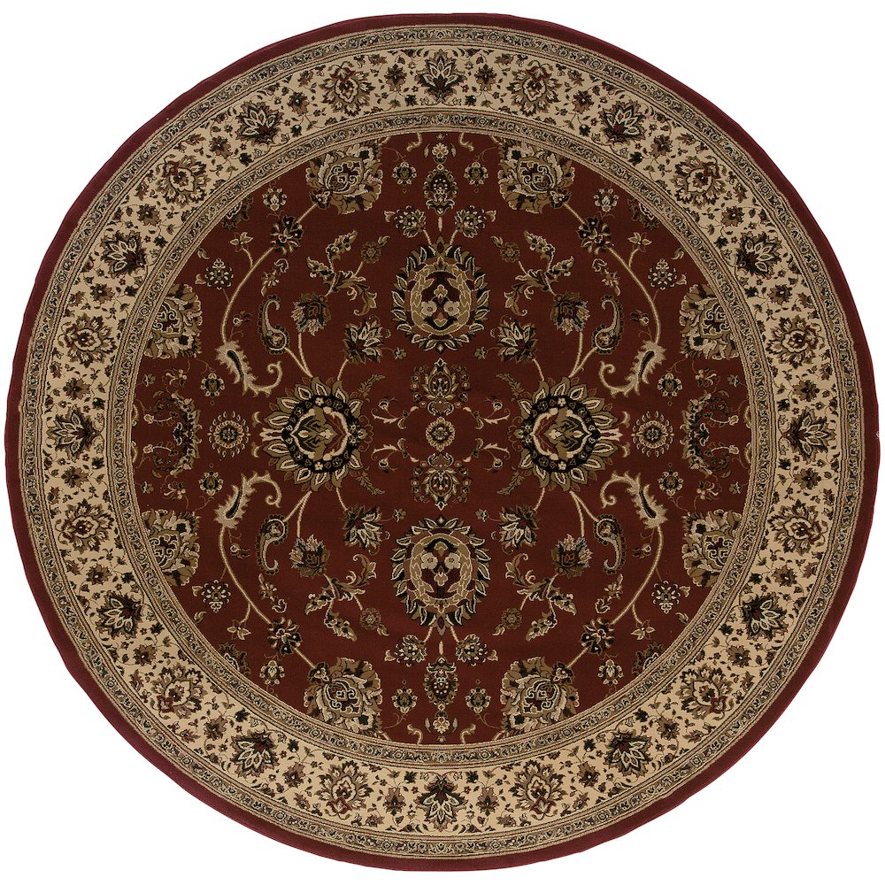 ARIANA Red 8' Area Rug. Picture 1
