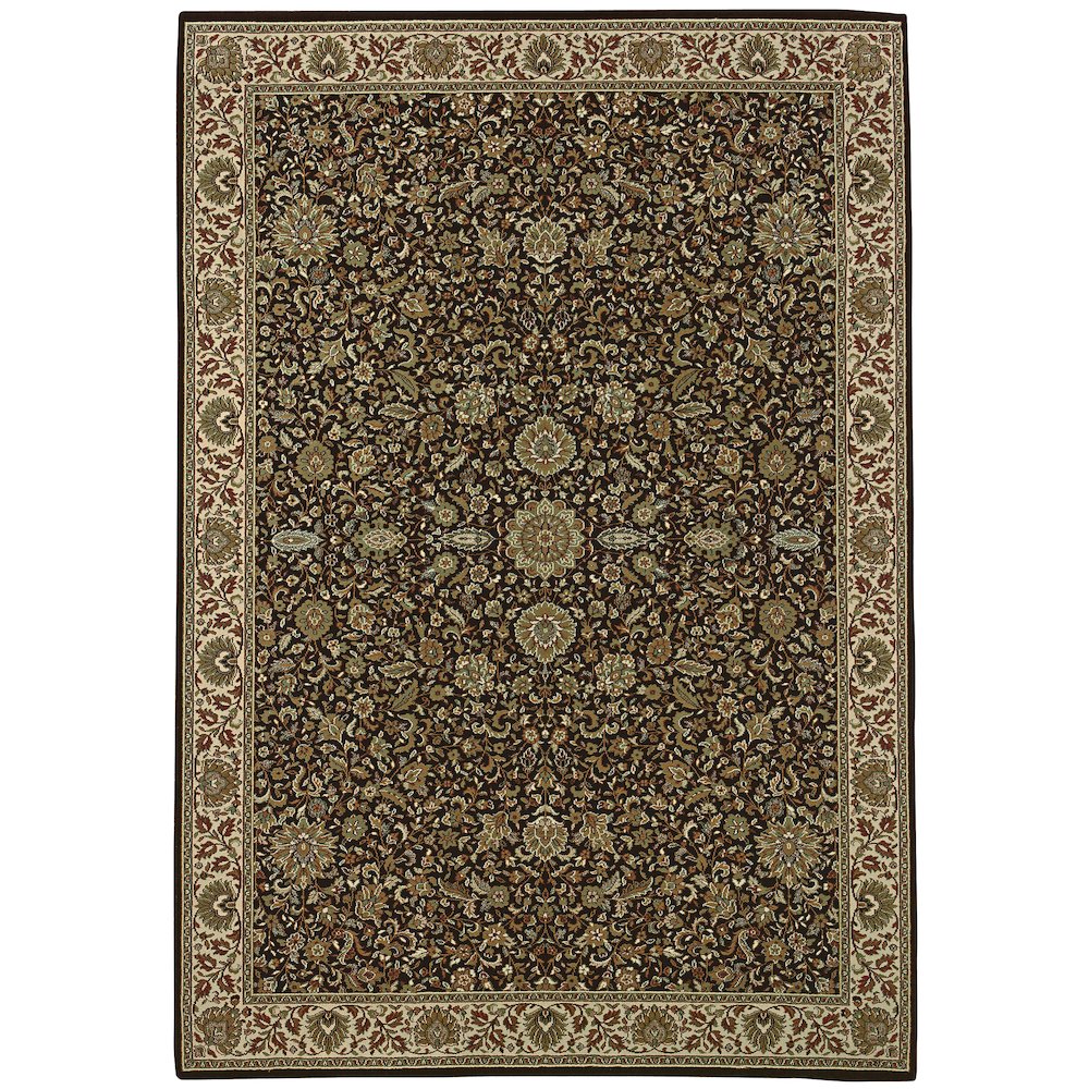 ARIANA Brown 4' X  6' Area Rug. Picture 1
