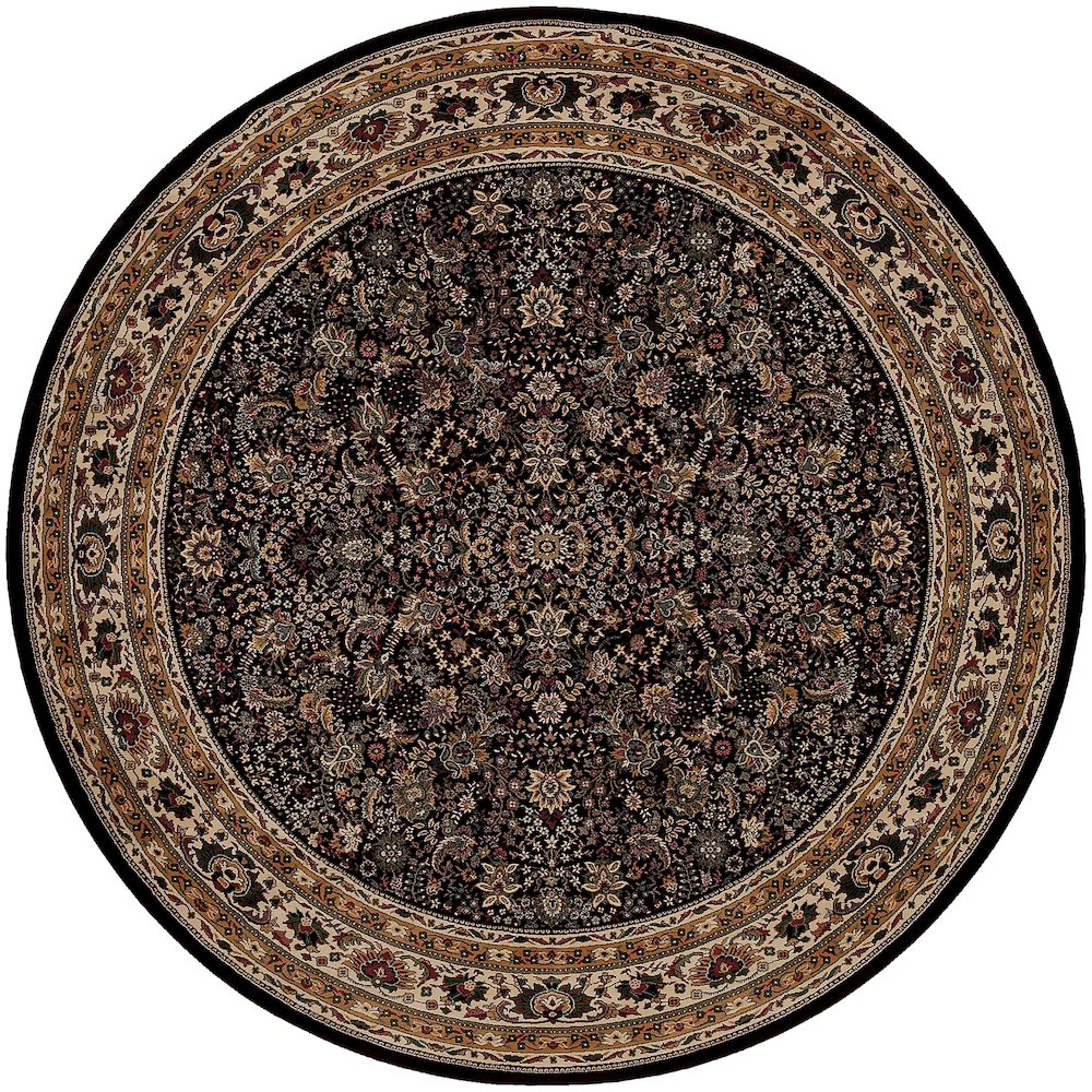 ARIANA Black 8' Area Rug. Picture 1