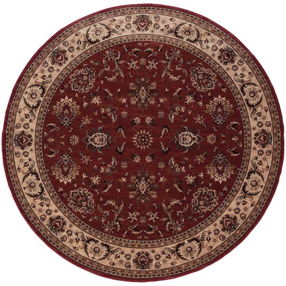 ARIANA Red 8' Area Rug. Picture 1