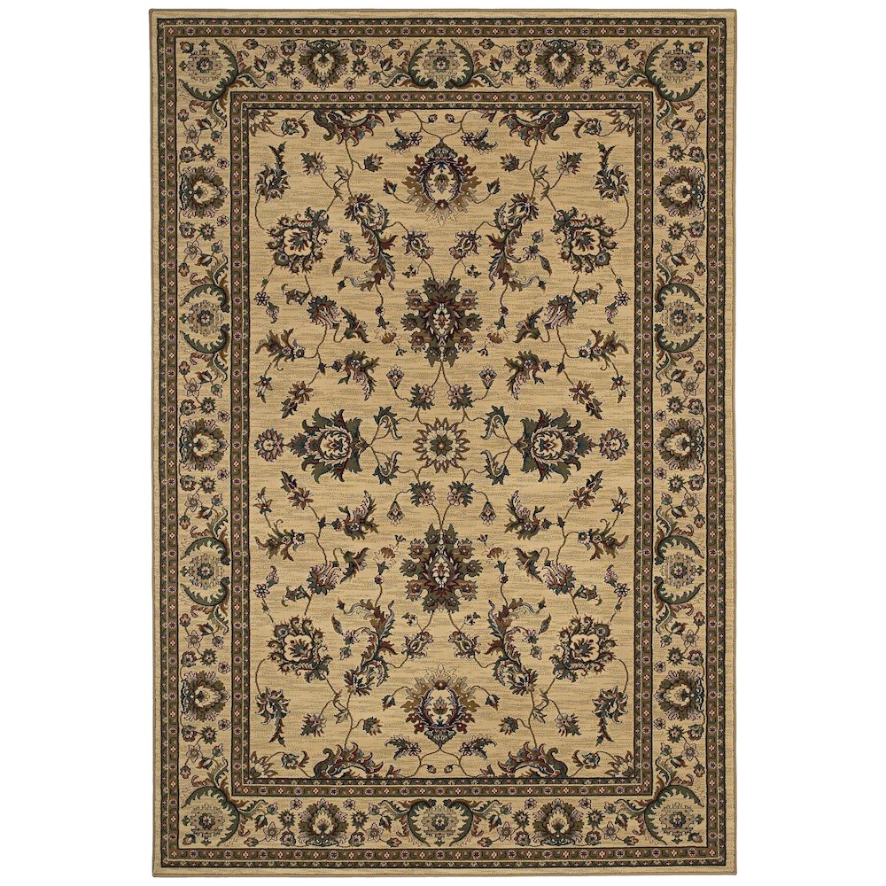 ARIANA Ivory 5' 3 X  7' 9 Area Rug. Picture 1