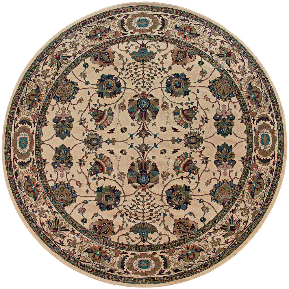 ARIANA Ivory 8' Area Rug. Picture 1